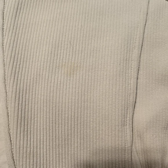 NWT Lululemon Brushed Softstreme Ribbed HR Jogger White Opal Size 14 - Picture 7 of 8